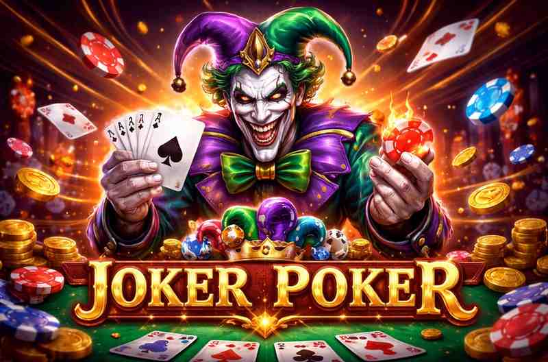 Jogo Joker Poker na 886V plataforma com curinga ativo